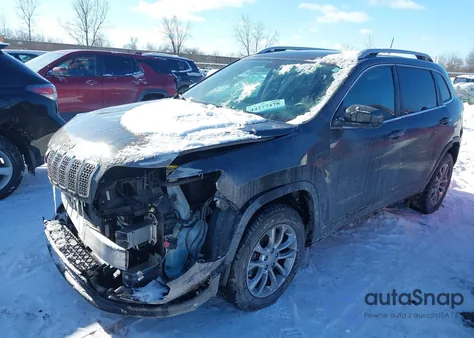 2019 Jeep Cherokee Latitude Plus 4X4 z USA, uszkodzony, nr VIN 1C4PJMLB3KD233477